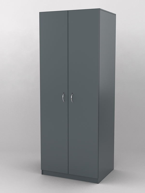 Шкаф гардеробный №2 Темно-серый U2601