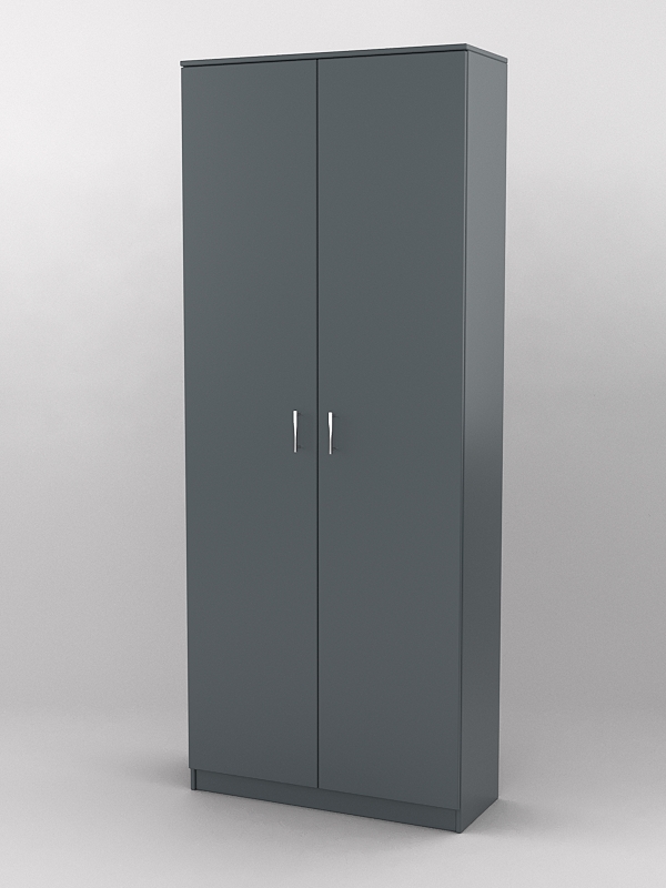 Шкаф для одежды №1 Темно-серый U2601