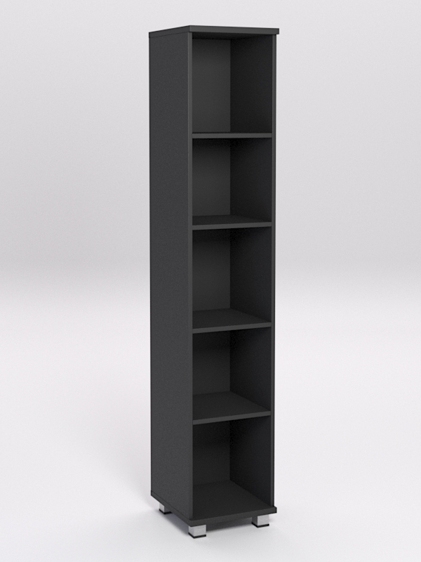 Стеллаж высокий узкий НТ-540 Черный