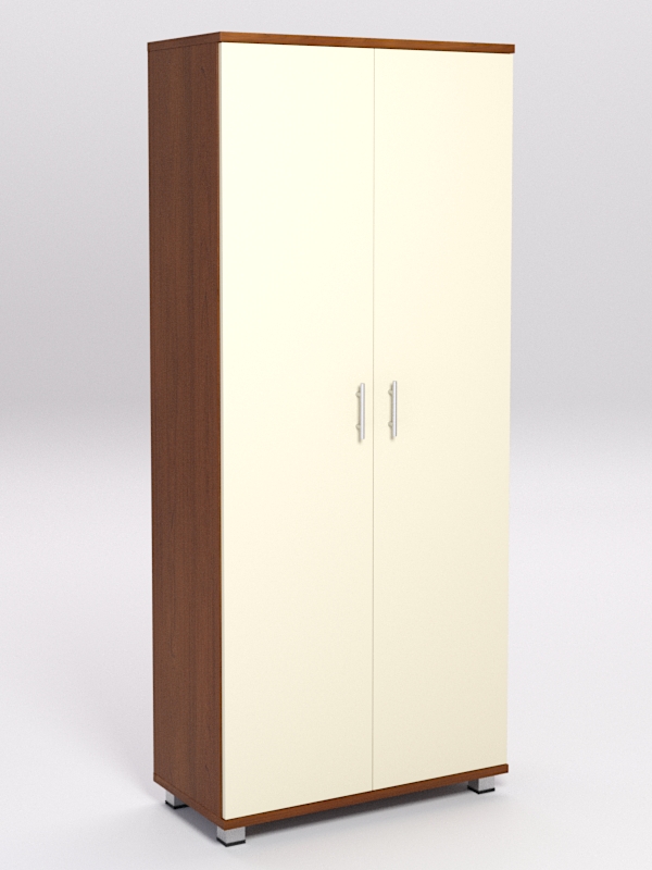 Шкаф для одежды НТ-590Ш Орех + Крем Вайс