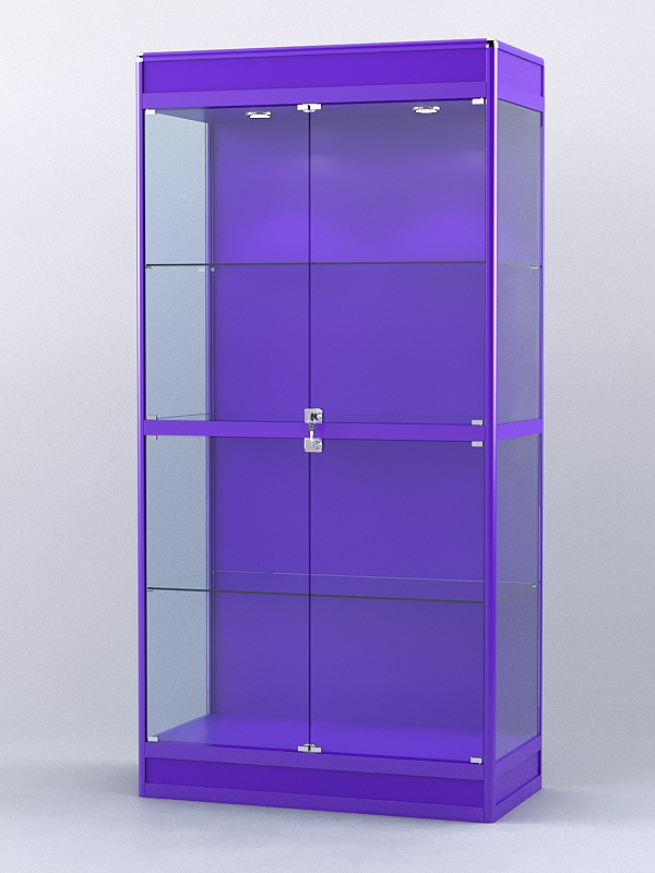 Витрина "АЛПРО" №3-500-1 (задняя стенка - ДВП)  Фиолетовый