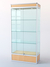 Витрина для музеев вооруженных сил "ЭКСПОНАТ" №1-2 (задняя стенка стекло) Бук Бавария