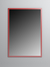 Зеркало настенное Стронг №3 1600х1200мм в стиле ЛОФТ Красный