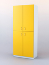 Шкаф для аптек №2, Белый + Солнечный цвет