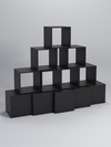 Комплект демонстрационных кубов №4, Черный