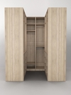 Комплект гардеробных шкафов "Комфорт" №2, Дуб Сонома