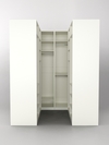 Комплект гардеробных шкафов "Комфорт" №4, Белый