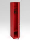Индивидуальный шкаф в раздевалку, Красный