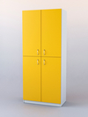 Шкаф для аптек №1, Белый + Солнечный цвет