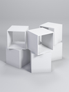 Комплект демонстрационных кубов №3, Белый