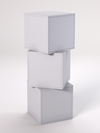 Комплект демонстрационных кубов №1, Серый