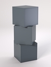 Комплект демонстрационных кубов №1, Темно-Серый