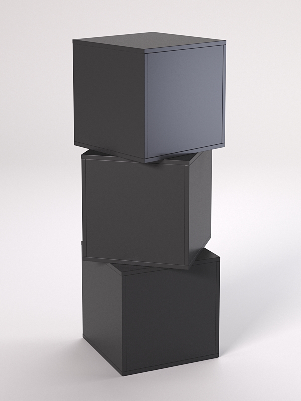 Комплект демонстрационных кубов №1 Черный