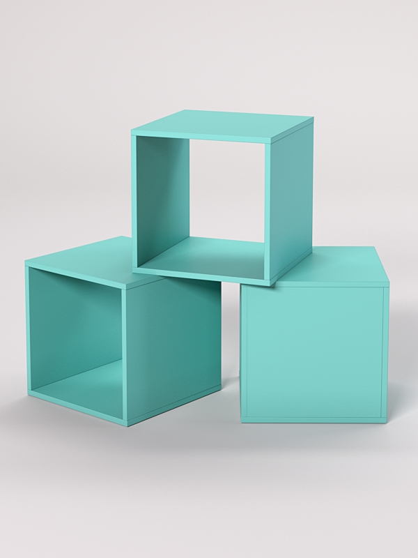 Комплект демонстрационных кубов №8 Тиффани Аква