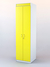 Шкаф "АПТЕКА" №1  Белый + Цитрусовый желтый U131ST9