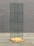 Витрина стеклянная "КРАСА ХИТ ПРОДАЖ" №1 (с дверкой, задняя стенка - стекло) Бук Бавария