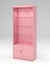 Стеллаж "АФРОДИТА" №1-4 (задняя стенка - ДВП) Фламинго розовый